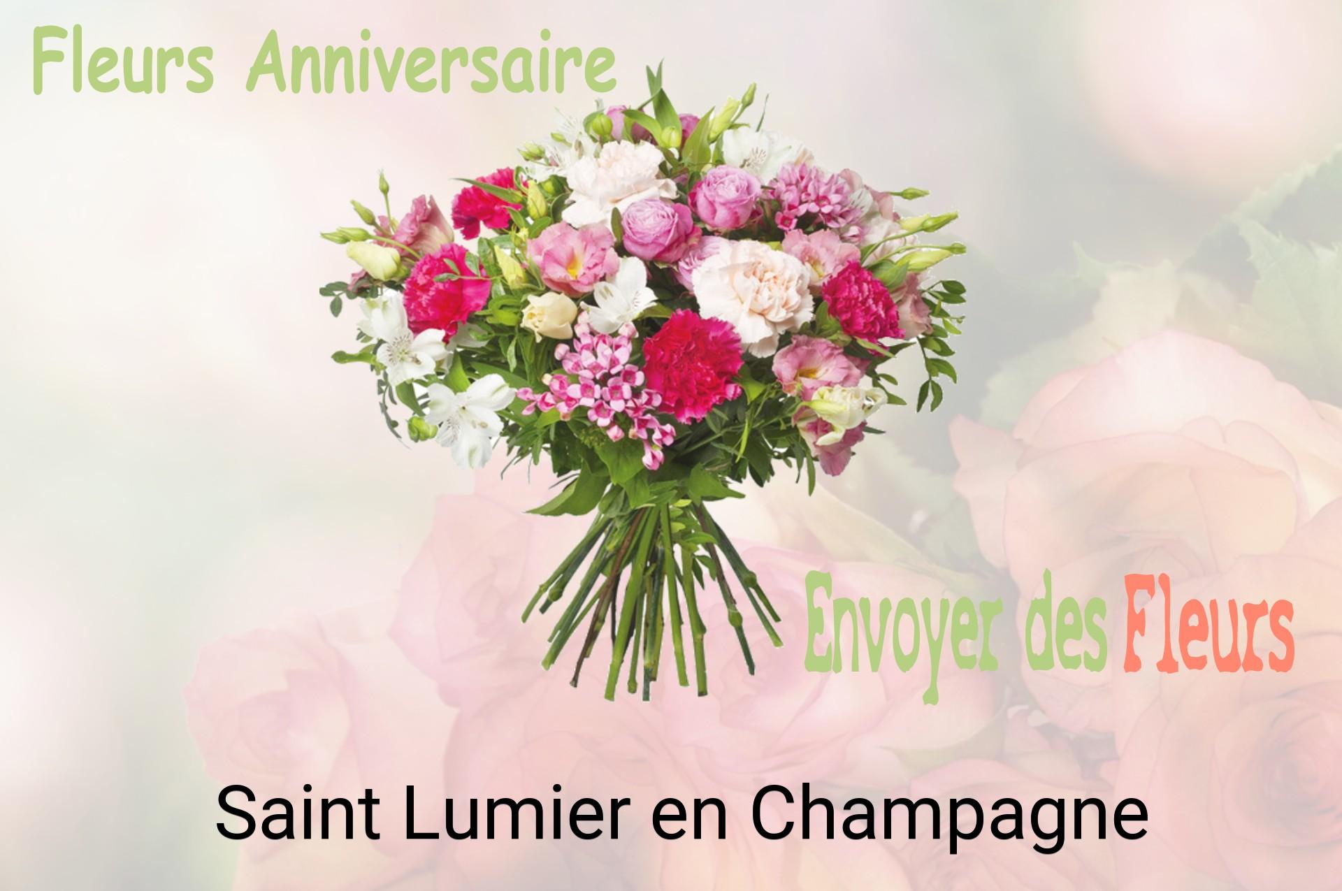 Bouquet de fleurs d’anniversaire livré à Saint-Lumier-en-Champagne